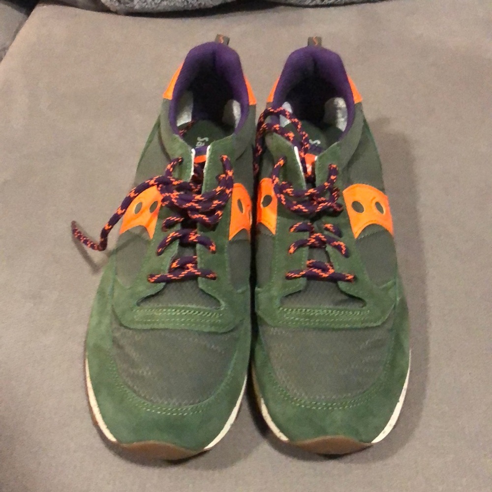 Men's Saucony Shoes - Jazz Trail Green 12US/11UK